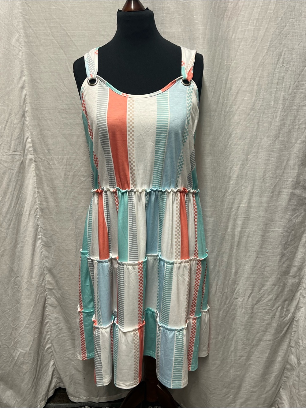 Tiered Summer Dress XL